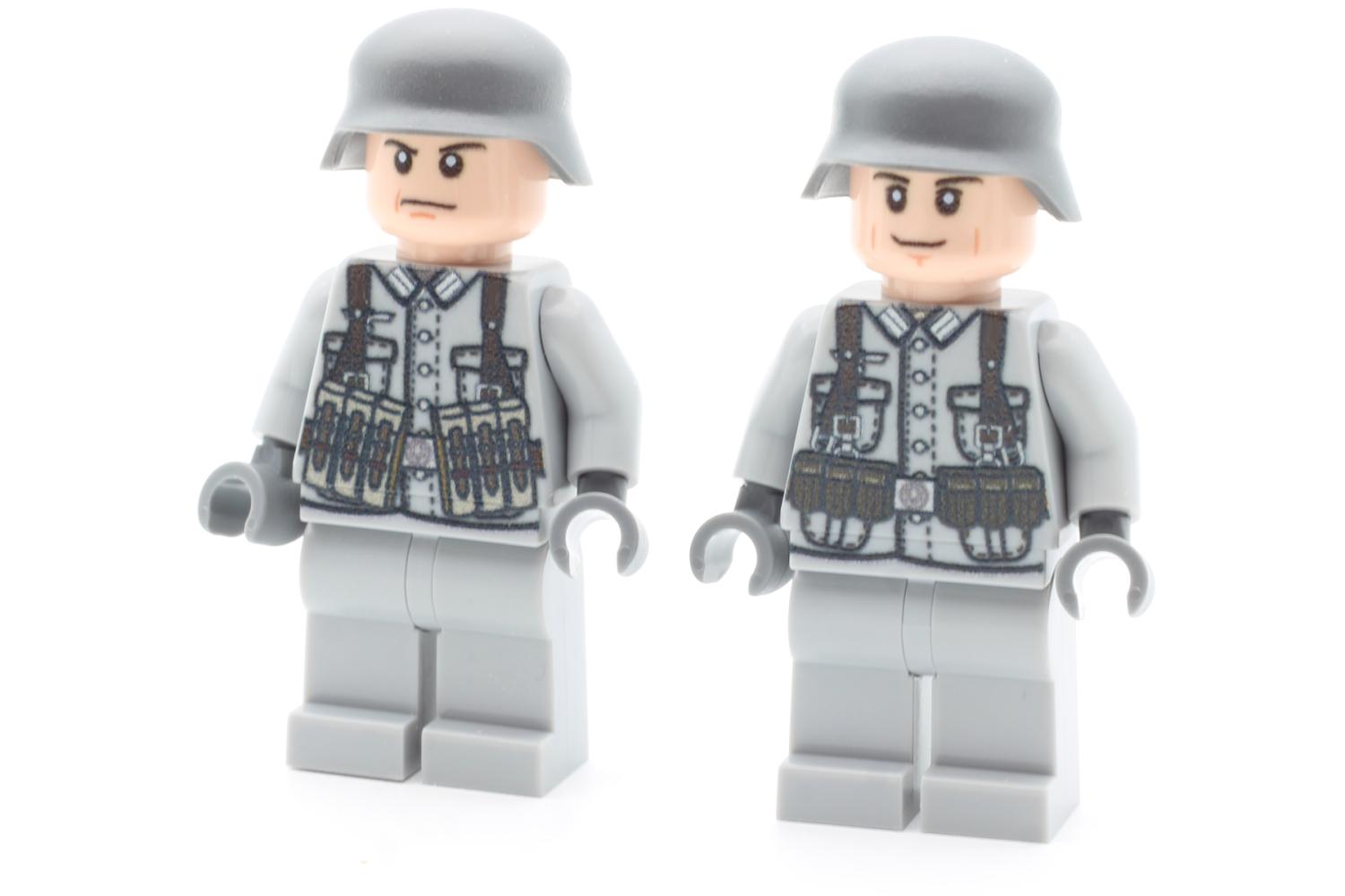 Deutsches Soldatenset - 2 Figuren
